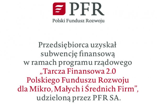 PFR 2.0 - Informacja